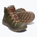 Cizme de trekking pentru bărbați KEEN Circadia Mid Wp verde-maro 1026766 14