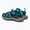 Sandale de trekking pentru femei Keen Whisper Sea Moss albastre 1027362 3