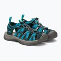 Sandale de trekking pentru femei Keen Whisper Sea Moss albastre 1027362 4