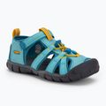Sandale de trekking pentru copii Keen Seacamp II CNX Ipanema/Fjord Blue 1027419