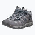 Încălțăminte de trekking pentru femei KEEN Headout Mid Waterproof steel grey/blue heaven 11