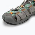 Sandale de trekking pentru femei KEEN Drift Creek H2 alloy/granite green 7
