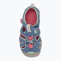 KEEN Seacamp II CNX albastru coronet/roz aprins sandale pentru copii 5