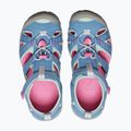Sandale pentru juniori KEEN Seacamp II CNX coronet blue/ hot pink 5