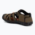Sandale pentru juniori KEEN Seacamp II CNX dark olive/gold flame 3