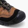 Încălțăminte de trekking pentru bărbați KEEN Targhee IV Mid Wp wide bison /brindle 7