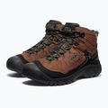 Încălțăminte de trekking pentru bărbați KEEN Targhee IV Mid Wp wide bison /brindle 9