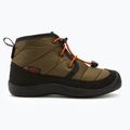 KEEN Howser II Chukka WP cizme pentru copii dark olive/gold flame 2