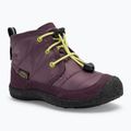 KEEN Howser II Chukka WP pantofi pentru copii plum perfect/daiquiri green