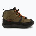 Cizme pentru copii KEEN Howser II Chukka WP dark olive/gold flame 2