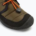 Cizme pentru copii KEEN Howser II Chukka WP dark olive/gold flame 7