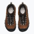 Încălțăminte de trekking pentru copii KEEN Targhee IV Mid Waterproof bison/brindle 10
