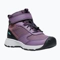 KEEN Skua Mid WP cizme de drumeție pentru copii negru plum/plum perfect 8