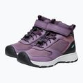 KEEN Skua Mid WP cizme de drumeție pentru copii negru plum/plum perfect 10