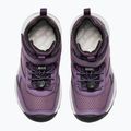 KEEN Skua Mid WP cizme de drumeție pentru copii negru plum/plum perfect 12