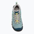 Încălțăminte de trekking pentru copii KEEN Targhee IV Low Waterproof reef waters/daiquiri green 5