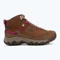 Încălțăminte de trekking pentru femei KEEN Targhee IV Mid Wp bison/beaujolais 2