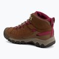 Încălțăminte de trekking pentru femei KEEN Targhee IV Mid Wp bison/beaujolais 3