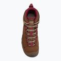 Încălțăminte de trekking pentru femei KEEN Targhee IV Mid Wp bison/beaujolais 5