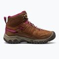 Încălțăminte de trekking pentru femei KEEN Targhee IV Mid Wp bison/beaujolais 3