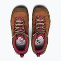 Încălțăminte de trekking pentru femei KEEN Targhee IV Mid Wp bison/beaujolais 5