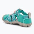 KEEN Seacamp II CNX sandale pentru copii aqua/giggle roz 3