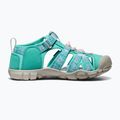 Sandale pentru juniori KEEN Seacamp II CNX bright aqua/giggle pink 10
