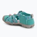 Sandale pentru juniori KEEN Seacamp II CNX bright aqua/giggle pink 3