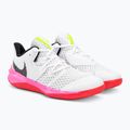 Pantofi de volei Nike Zoom Hyperspeed Court SE alb/negru/crimson aprins 4