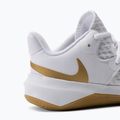 Pantofi de volei Nike Zoom Hyperspeed Court SE alb/auriu 8