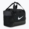 Geantă de antrenament Nike Brasilia 9.5 Duffle 25 l black/black/white 2