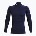 Longsleeve de antrenament pentru bărbați Under Armour Comp Mock UA Armour midnight navy/white