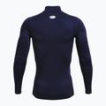 Longsleeve de antrenament pentru bărbați Under Armour Comp Mock UA Armour midnight navy/white 2