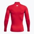 Longsleeve de antrenament pentru bărbați Under Armour Comp Mock UA Armour red/white 2