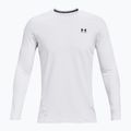 Longsleeve de antrenament pentru bărbați Under Armour CG Armour Fitted Crew white/black
