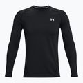Longsleeve de antrenament pentru bărbați Under Armour CG Armour Fitted Crew black/white