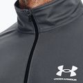 Tricou de antrenament Under Armour Pique Track gri pentru bărbați 1366202 6