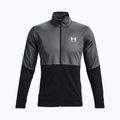 Tricou de antrenament Under Armour Pique Track gri pentru bărbați 1366202 4