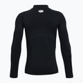 Bluză de antrenament cu mânecă lungă Under Armour Cg Armour Mock black/white 2