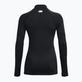 Longsleeve de trekking pentru femei Under Armour Authentics CG Mockneck black/white 6