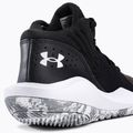 Încălțăminte de baschet pentru copii Under Armour GS Jet '21 001 negru-albă UAR-3024794001-001-4.5 8