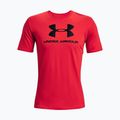 Tricou de antrenament pentru bărbați Under Armour UA Sportstyle Logo SS roșu 1329590