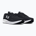 Under Armour Charged Pursuit 3 pantofi de alergare pentru femei negru/negru/alb 10