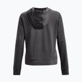 Tricou de antrenament pentru femei Under Armour Rival Terry Full Zip Hoodie gri 1369853 2