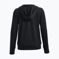 Tricou de antrenament pentru femei Under Armour Rival Terry Full Zip Hoodie negru 1369853 2