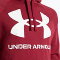 Tricou de antrenament pentru bărbați Under Armour Rival Fleece Big Logo HD roșu și alb 1357093-664 6