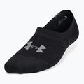 Șosete de antrenament pentru femei Under Armour Breathe Lite Ultra Low 3P black/black/pitch gray 2