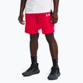 Pantaloni scurți de baschet pentru bărbați Under Armour Baseline 10In 600 roșii 1370220-600-LG