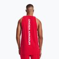 Tricou de baschet pentru bărbați Under Armour Baseline Cotton Tank 601 roșu 1361901-601-LG 3