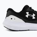 Under Armour Surge 3 bărbați pantofi de alergare negru și alb 3024883 8